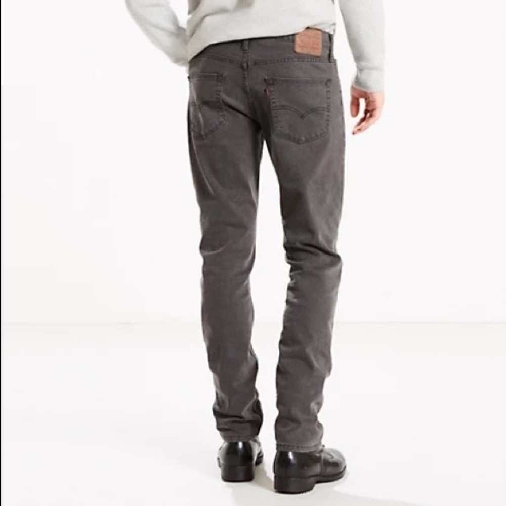 NWOT LEVI'S 511™ SLIM FIT MEN'S GREY JEANS, W31" L32" - Picture 3 of 12